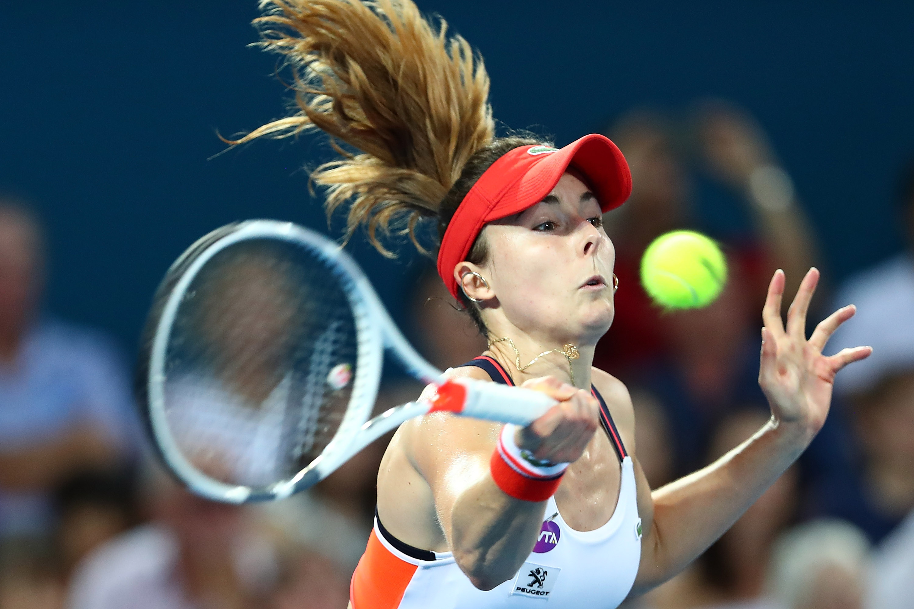 WTA Tour Alize through in Samsung Open